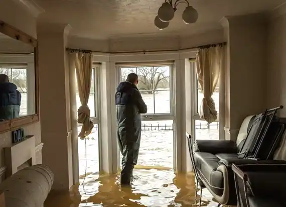 water damage restoration service Kittredge